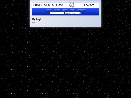 blog screenshot