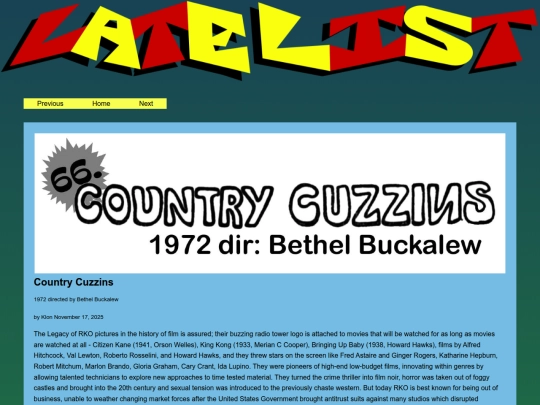 countrycuzzins screenshot