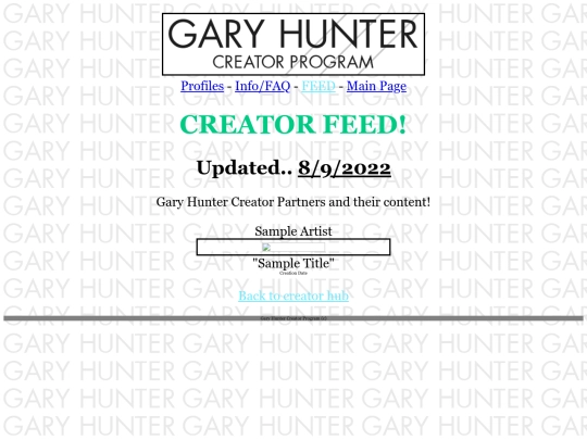 pages/creatorfeed screenshot