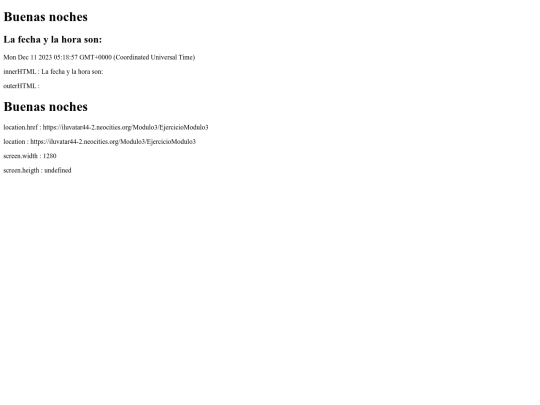 Modulo3/EjercicioModulo3 screenshot