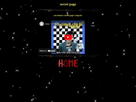 secretpage1 screenshot