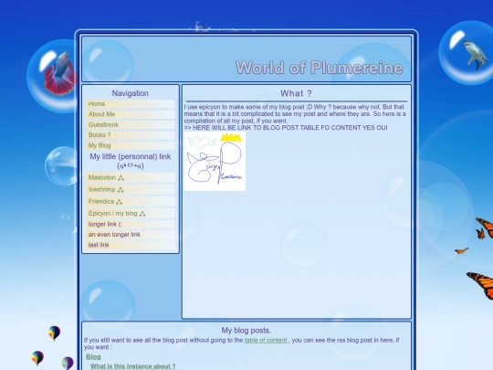thearchives/blog screenshot