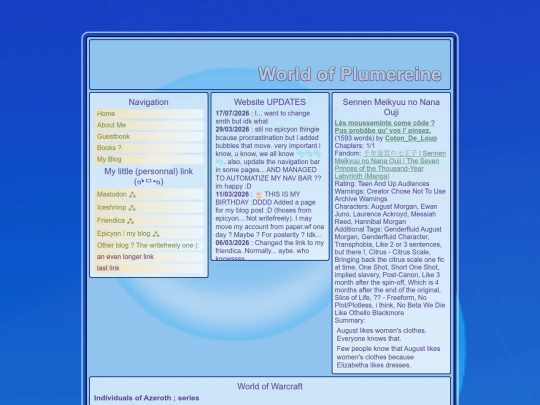 thearchives/fanfic screenshot