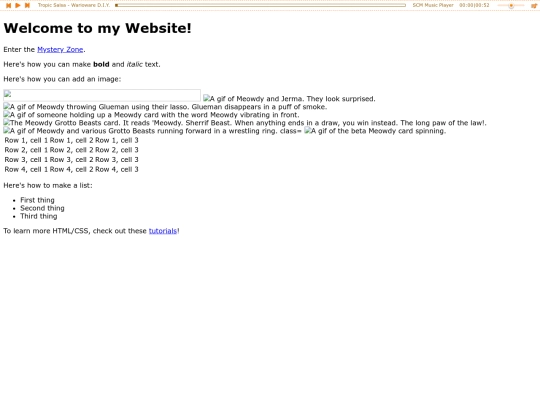 oldpage screenshot