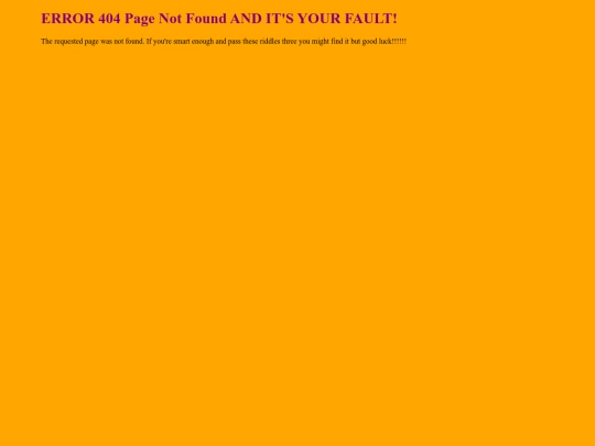 not_found screenshot