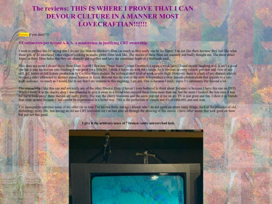 reviews screenshot
