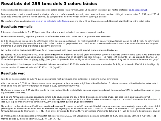colorresults screenshot