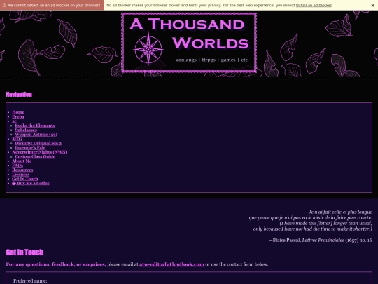 contact screenshot