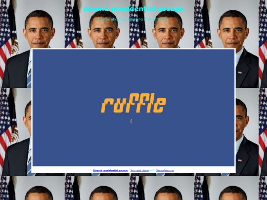 games/obamaescape screenshot