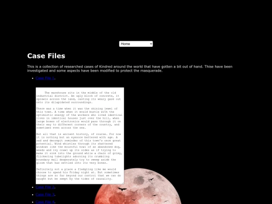 casefile screenshot