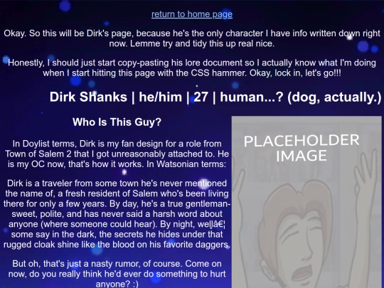 dirk screenshot