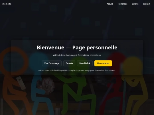 SITE screenshot