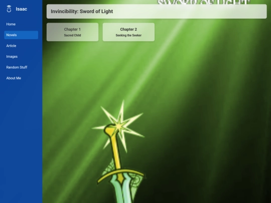 novels/invincibility/invincibility screenshot