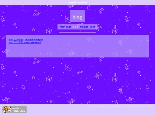 blog screenshot