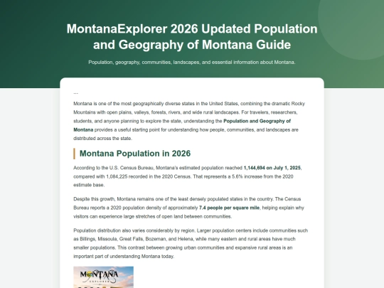 montana-explorer-2026-updated-population-and-geography-of-montana-guide screenshot