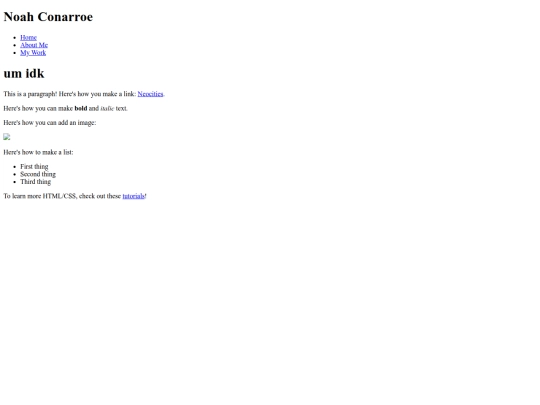 index screenshot