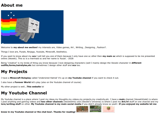 aboutme screenshot