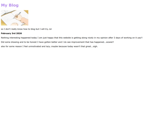 blog screenshot