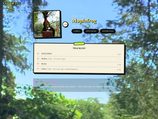 maplefrog screenshot