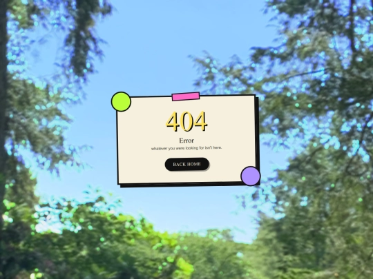 not_found screenshot