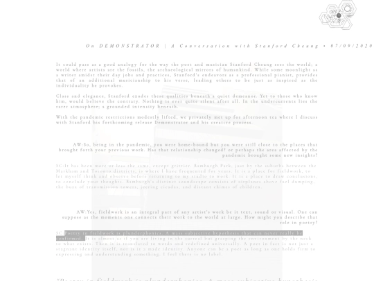 stanford-on-demonstrator screenshot