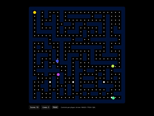 mazegame screenshot