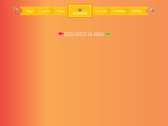 zoologico-silabas screenshot