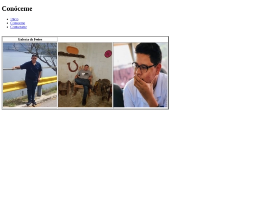 paginasinternas/conoceme screenshot
