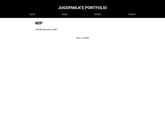 projects screenshot