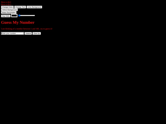 jsInteraction screenshot