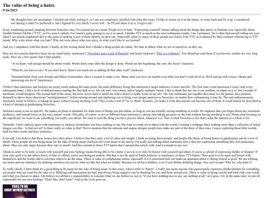 writing/haters screenshot