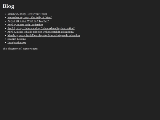 blog screenshot