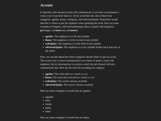 blog/spanish-lessons/accents screenshot