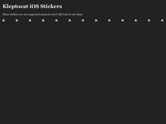 experiments/cat-stickers screenshot