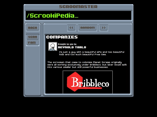 scrookipedia/companies screenshot