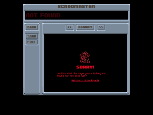 scrookipedia/not_found screenshot