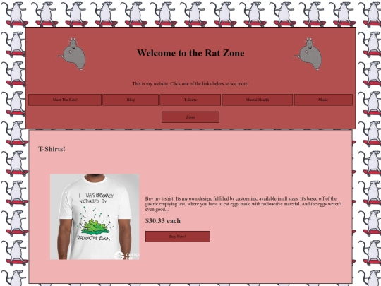 tshirts screenshot