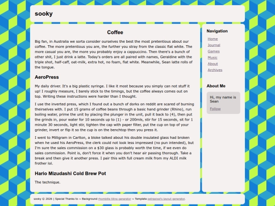 eats/coffee screenshot