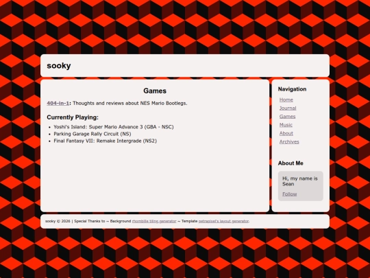 games screenshot