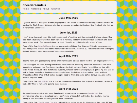 microblog screenshot