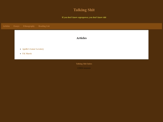 articles screenshot