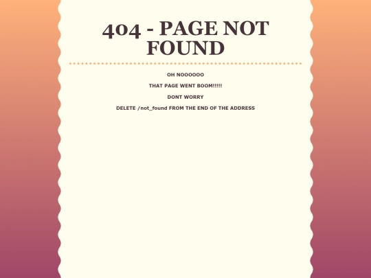 not_found screenshot