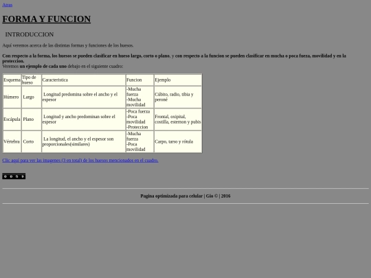 biologia/formayfuncion screenshot