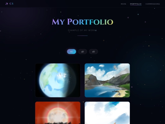 portfolio screenshot