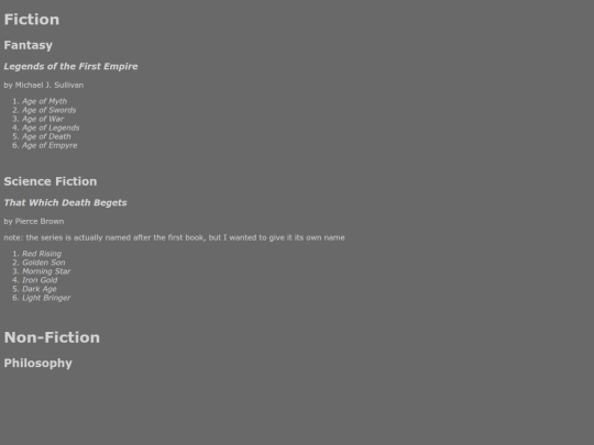 books screenshot