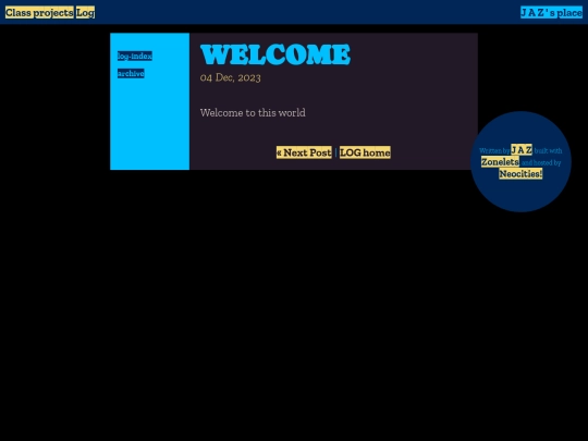 log/posts/2023-12-04-Welcome screenshot