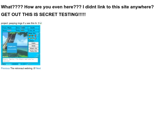 test screenshot