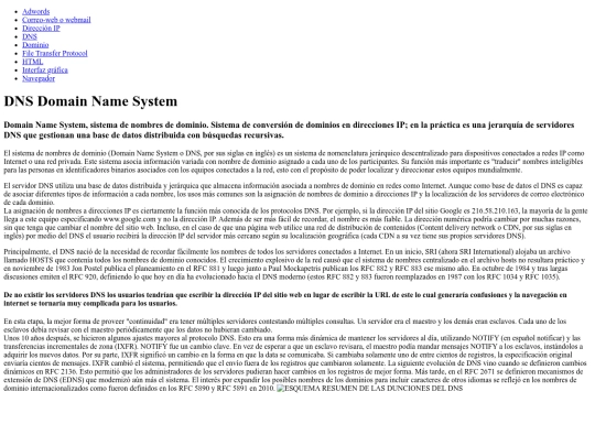Amarillo/dns screenshot