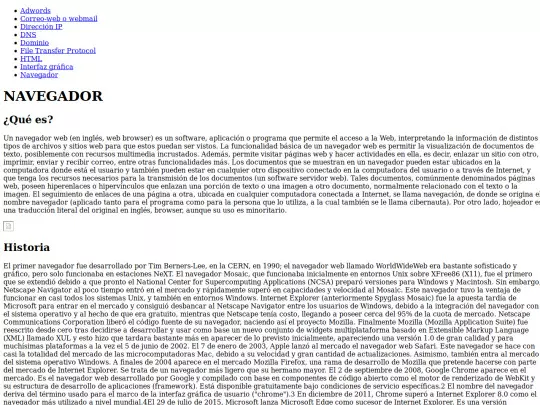 Amarillo/navegador (1) screenshot