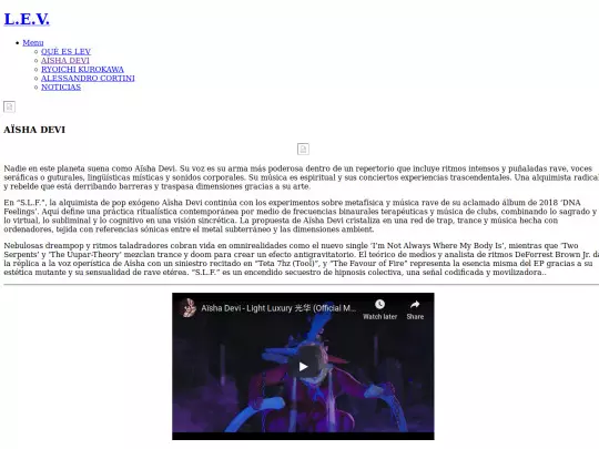 Plantilla Modificada - LEV/generic screenshot